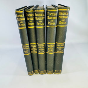 Vintage Electrical Engineering Book Set | McGraw-Hill 1913–1921 | 5 Volumes