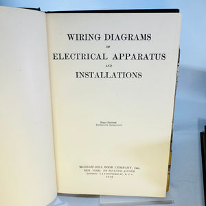 Vintage Electrical Engineering Book Set | McGraw-Hill 1913–1921 | 5 Volumes