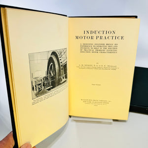 Rewinding Small Motors & Induction Motor Practice 1920s Book Lot