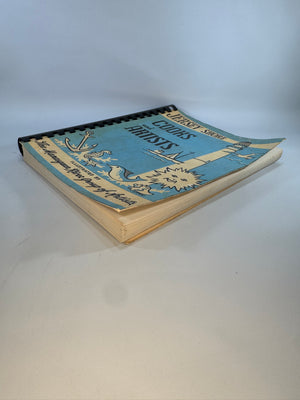 Vintage Jersey Shore Community Cookbook — Jersey Shore Cooks and Artists (1958) — Point Pleasant Hospital Guild | Illustrated Plastic Comb Binding, Regional Cooking / Community Cookbook