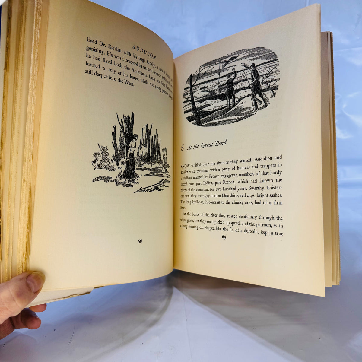 Audubon by Constance Rourke (1936), Harcourt Brace and Company, Hardcover