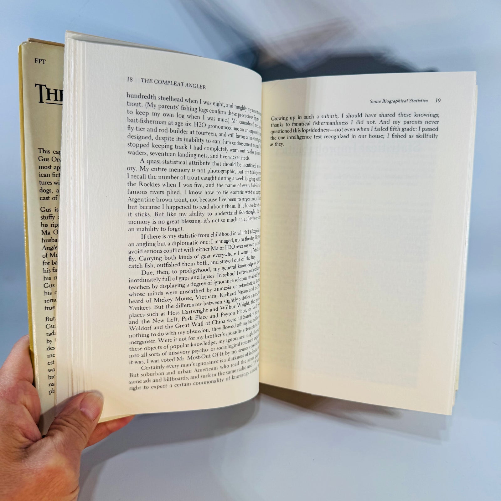 Vintage Fly Fishing Literary Fiction — The River Why (1983) — David James Duncan | First Printing Hardcover with Dust Jacket, Literary Fiction / Fishing Novel