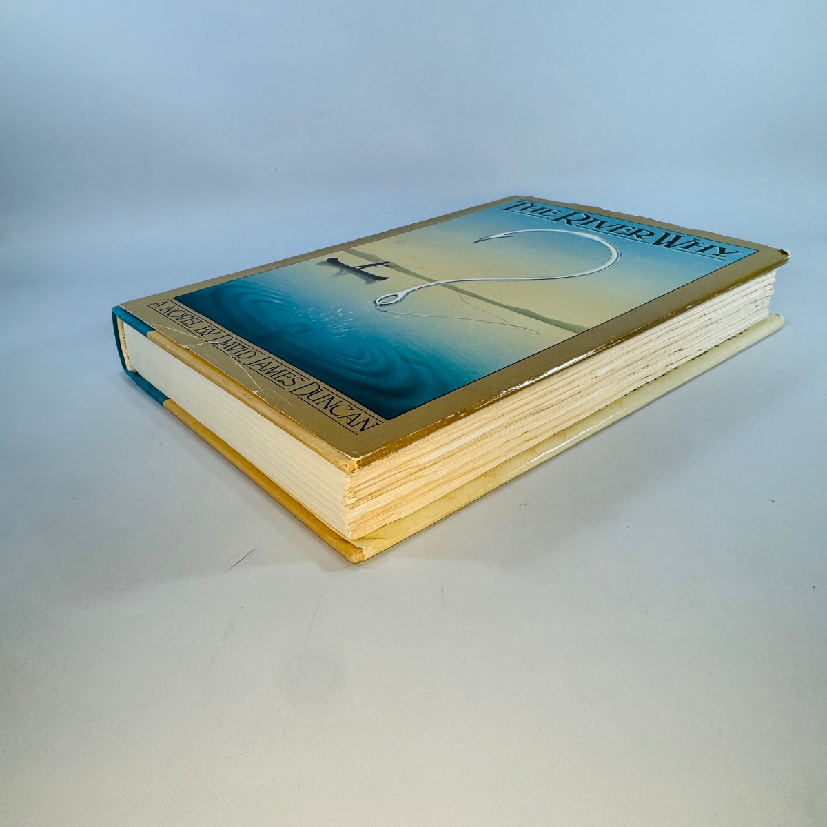 Vintage Fly Fishing Literary Fiction — The River Why (1983) — David James Duncan | First Printing Hardcover with Dust Jacket, Literary Fiction / Fishing Novel