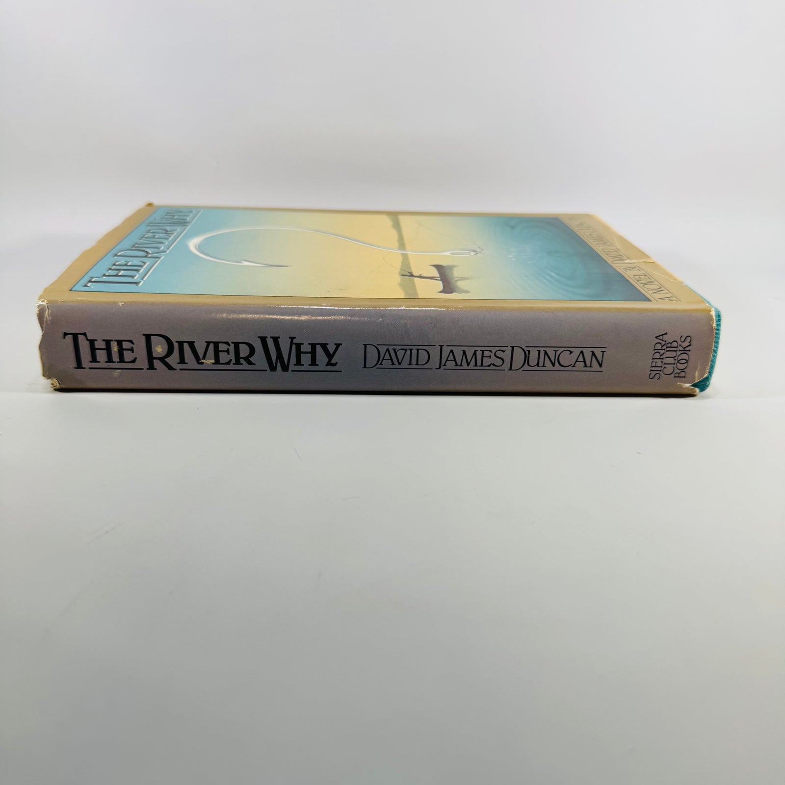 Vintage Fly Fishing Literary Fiction — The River Why (1983) — David James Duncan | First Printing Hardcover with Dust Jacket, Literary Fiction / Fishing Novel