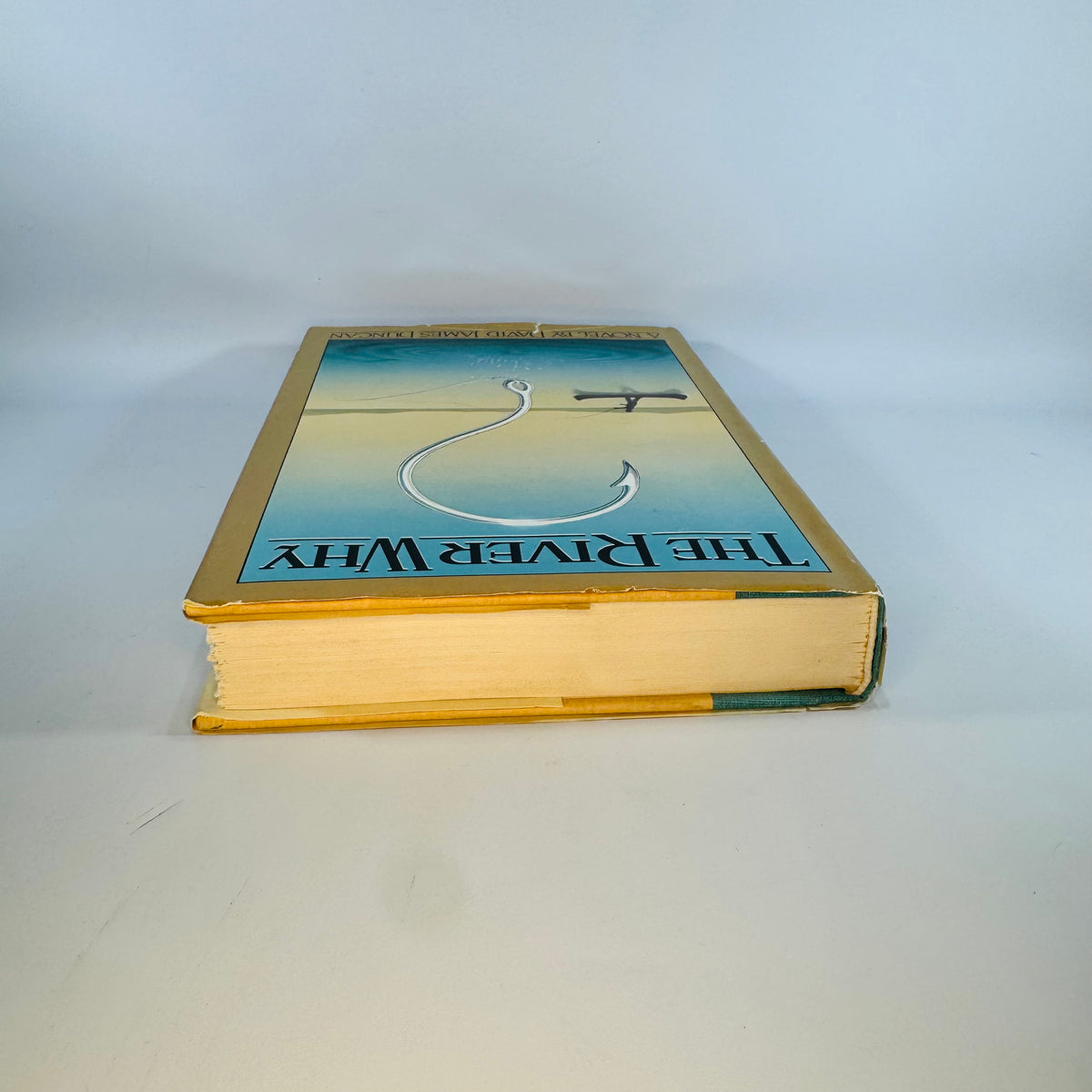 Vintage Fly Fishing Literary Fiction — The River Why (1983) — David James Duncan | First Printing Hardcover with Dust Jacket, Literary Fiction / Fishing Novel
