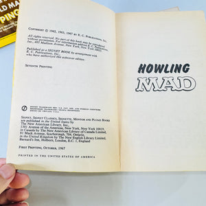 Hopping MAD, Howling MAD and The Recycled MAD 1967 to 1972 Paperback Lot