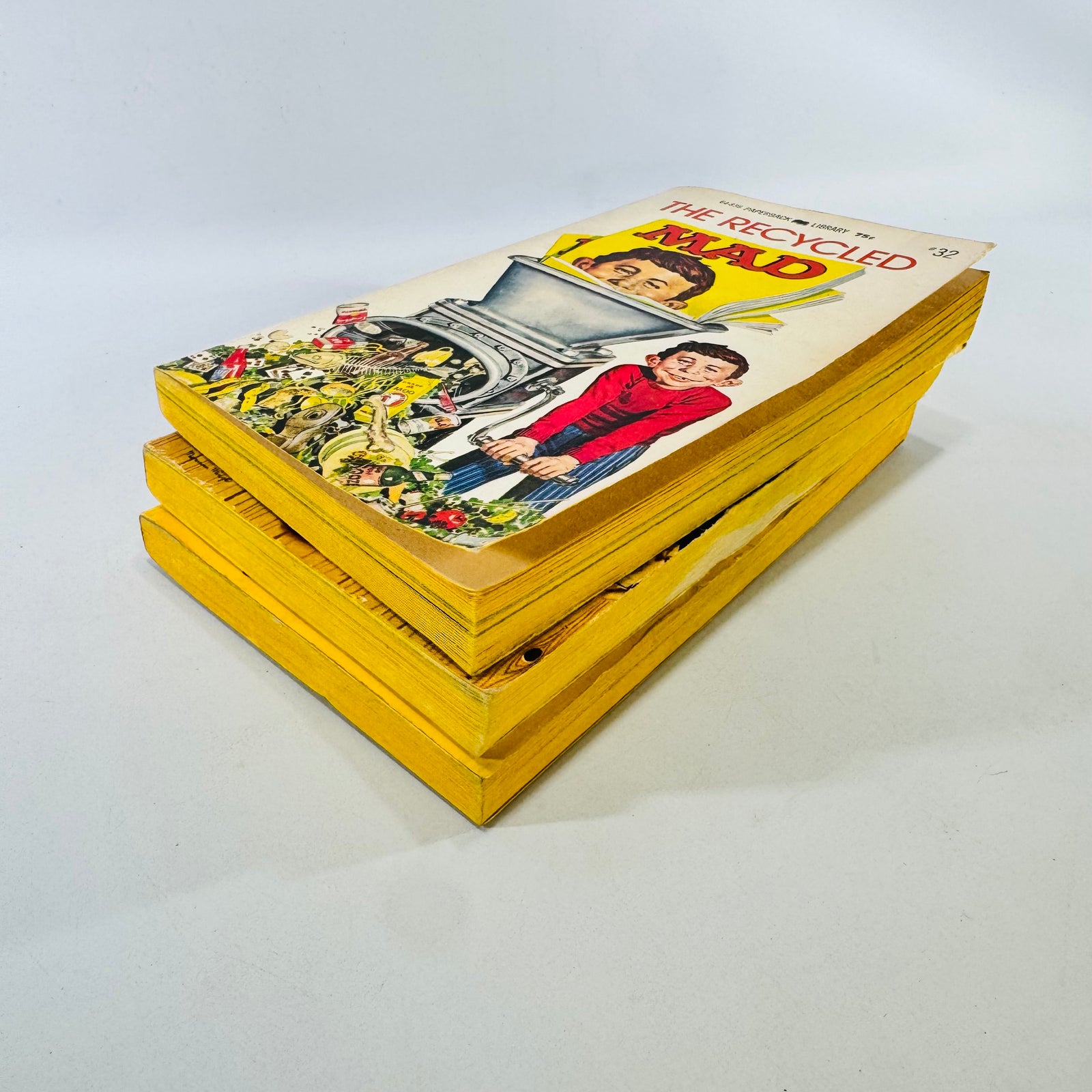 Hopping MAD, Howling MAD and The Recycled MAD 1967 to 1972 Paperback Lot