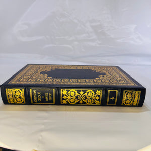 Robinson Crusoe by Daniel Defoe (1976), Easton Press, Leatherbound