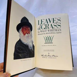 Leaves of Grass by Walt Whitman (1977), Easton Press, Leatherbound