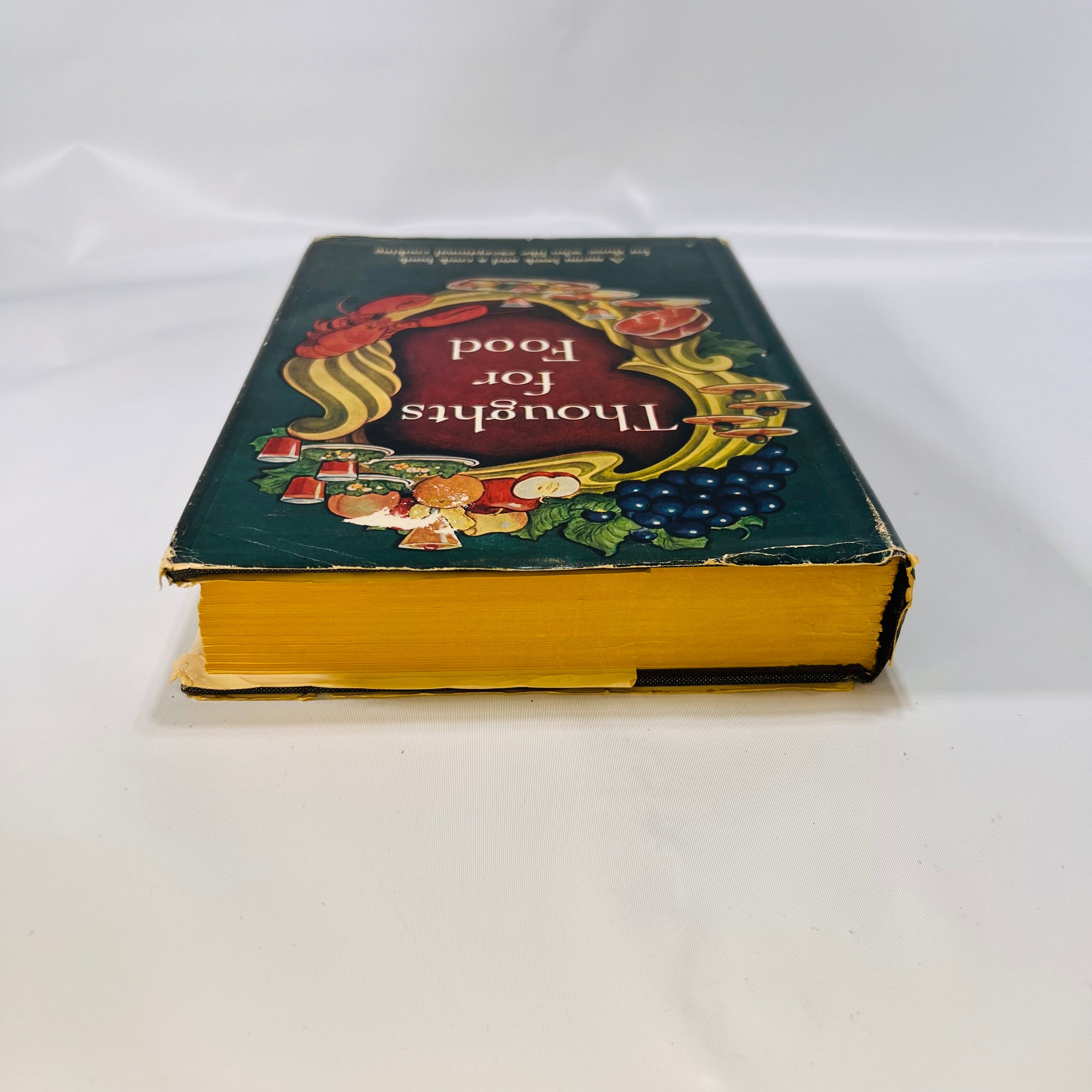 Thoughts for Food by unknown Houghton Mifflin Company 1946 Menu Cook Book