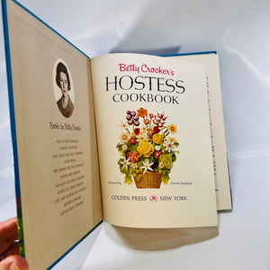 Betty Crocker Hostess Cookbook A Wealth of Ideas for Todays Entertaining 1967 Golden Press Vintage Cookbook