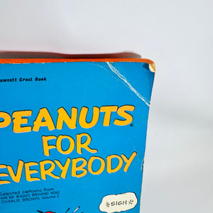 Peanuts Snoopy Fawcett Paperback Lot of 6 by Charles M. Schulz