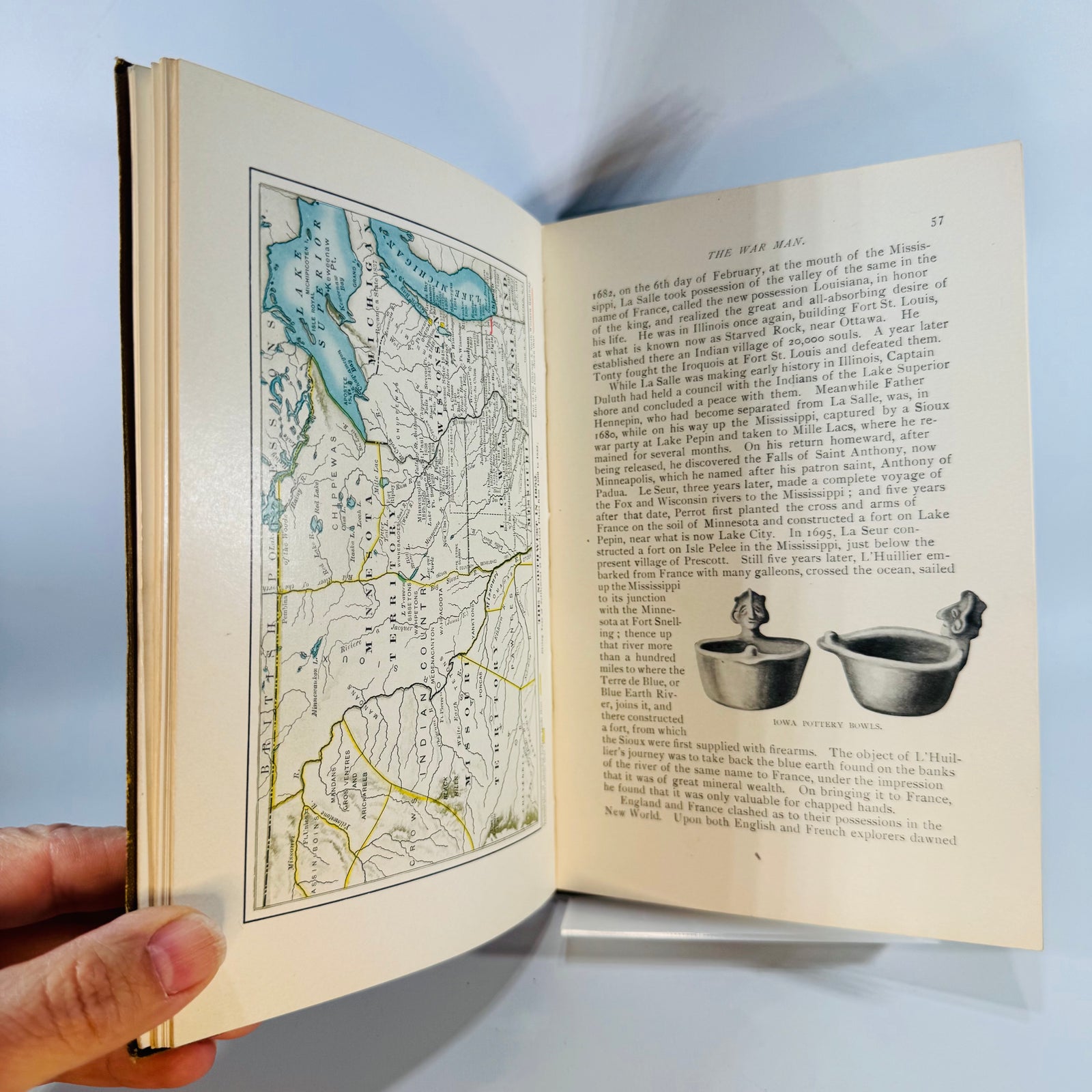 Vintage Railroad Americana Native American History — The Indian and the Northwest (1901) — Chicago & North-Western Railway Co. | Fold-Out Map, Railroad Americana / Native American History