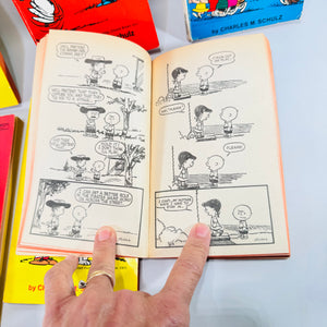 Peanuts Snoopy Fawcett Paperback Lot of 6 by Charles M. Schulz