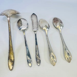 1847 Rogers Bros and Oneida Community Silverplate Craft Lot of 5