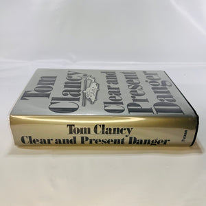 Clear and Present Danger by Tom Clancy 1989 First Edition G. P. Putnam Son's