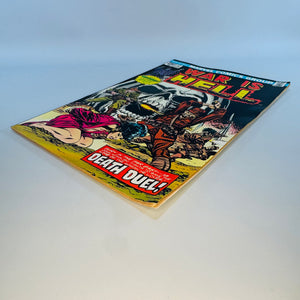 Bronze Age War Horror Comic — War Is Hell #12 (April 1975) — Chris Claremont, Don Perlin | Death Cover, Marvel, War Horror Comic