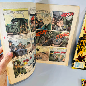 Vintage War Comics Lot — Fightin’ Army #158, #159, #160 (1982) — Charlton Comics | Bronze Age War Comic Series, Military Comics