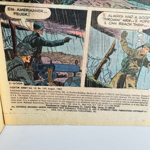 Vintage War Comics Lot — Fightin’ Army #158, #159, #160 (1982) — Charlton Comics | Bronze Age War Comic Series, Military Comics
