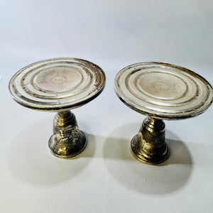 Towle 6020 Sterling Candlesticks Pair, Chippendale Style