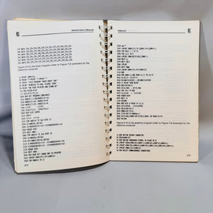 Gemini-10X/15X User’s Manual (1983) — Star Micronics | Spiral-Bound Guide with Diagrams & BASIC Code, Technology/Computer Manual