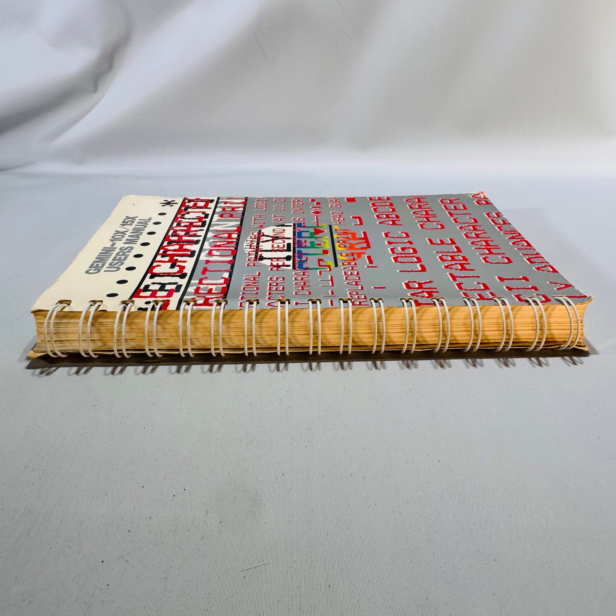 Gemini-10X/15X User’s Manual (1983) — Star Micronics | Spiral-Bound Guide with Diagrams & BASIC Code, Technology/Computer Manual