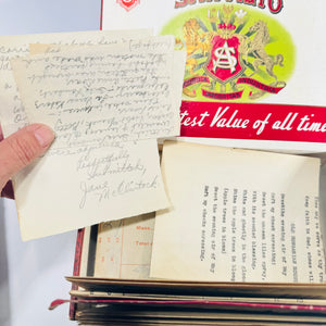 San Alto Invincibles Cigar Box Photo Ephemera Lot 1939