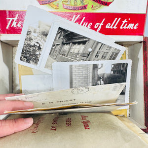 San Alto Invincibles Cigar Box Photo Ephemera Lot 1939