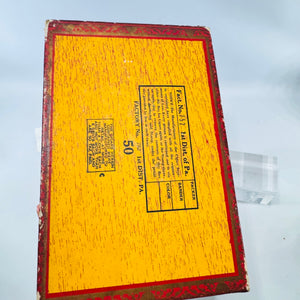 San Alto Invincibles Cigar Box Photo Ephemera Lot 1939