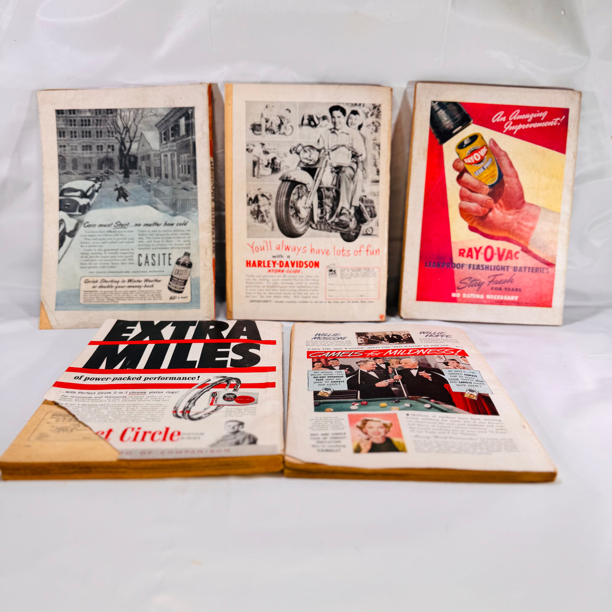 Set of 5 Vintage Mechanix Illustrated Magazines (1946–1953) by Fawcett Publications