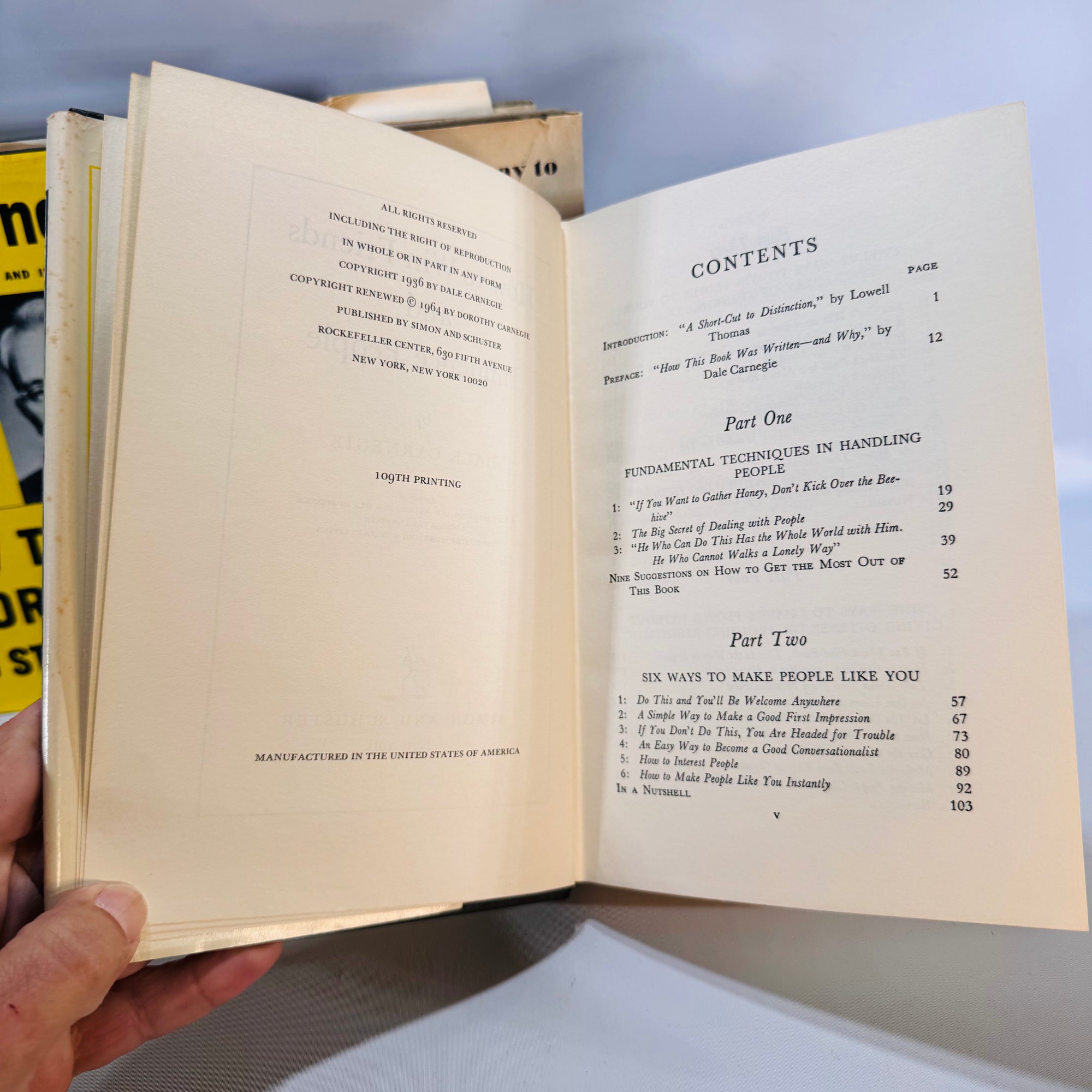 Dale Carnegie Hardcover Set of 3 (1948–1969) — How to Win Friends, How to Stop Worrying, Effective Speaking | With Dust Jackets, Self-Help