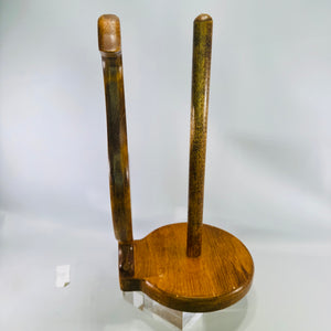Wooden Goose Paper Towel Holder Rustic Cottage Kitchen Decor