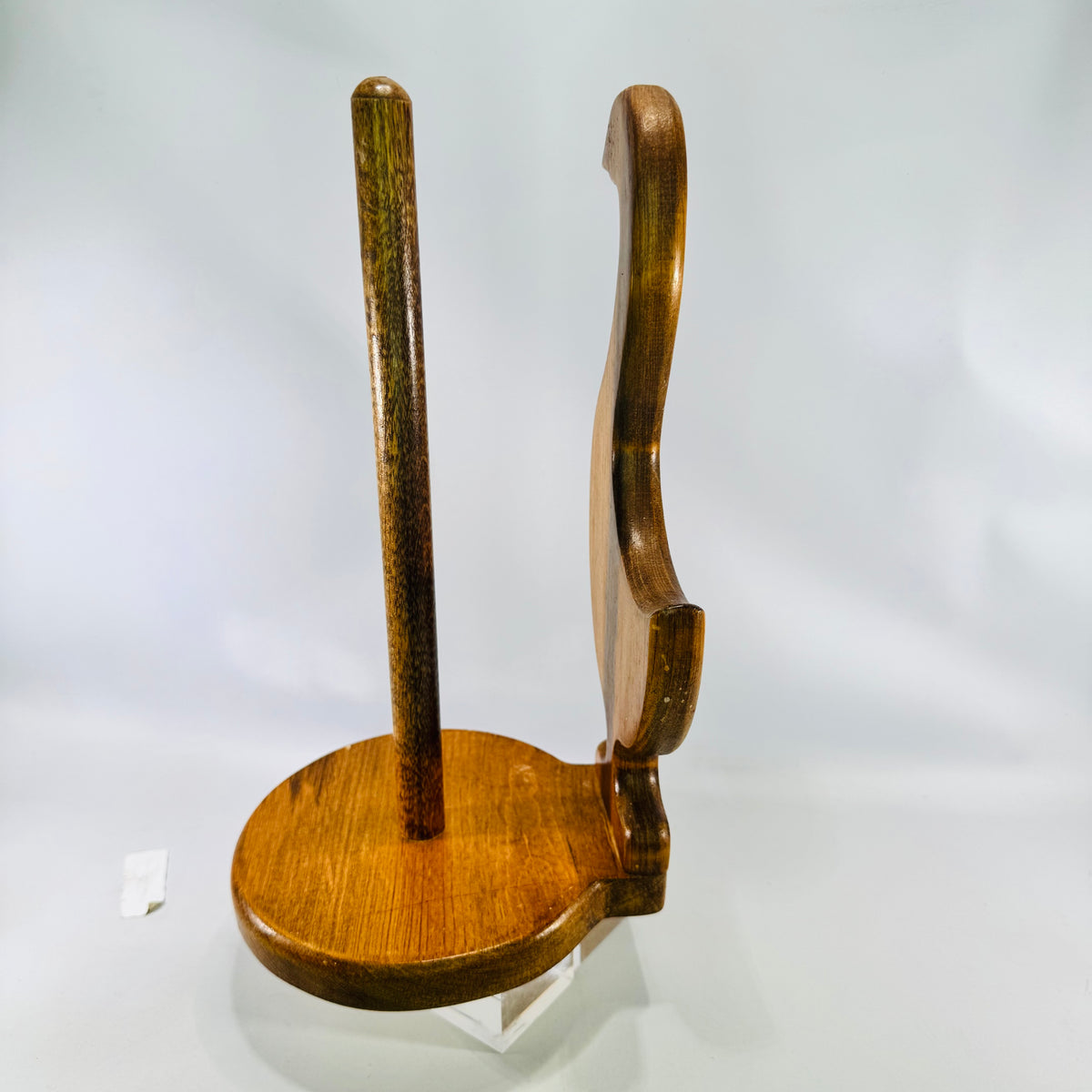 Wooden Goose Paper Towel Holder Rustic Cottage Kitchen Decor