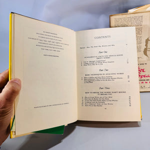 Dale Carnegie Hardcover Set of 3 (1948–1969) — How to Win Friends, How to Stop Worrying, Effective Speaking | With Dust Jackets, Self-Help