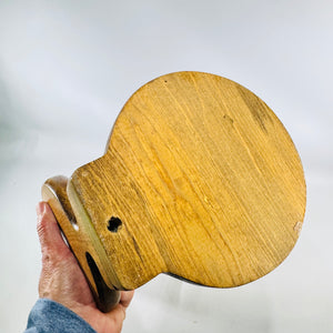 Wooden Goose Paper Towel Holder Rustic Cottage Kitchen Decor