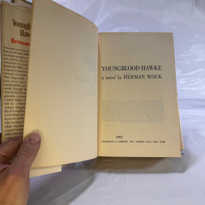 Youngblood Hawke by Herman Wouk (1962), Doubleday & Company, Hardcover with Dust Jacket