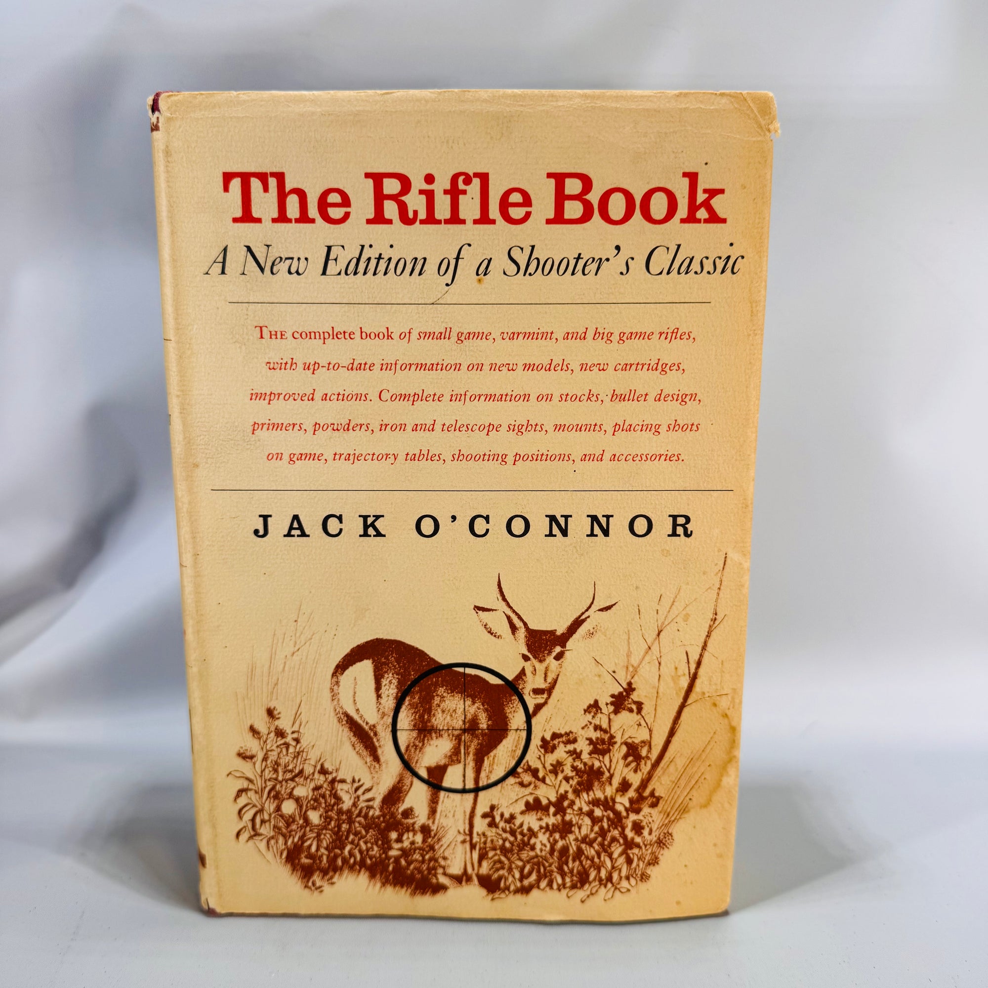 Hunting & Survival Bundle — The Rifle Book (1964, 2nd Rev.) + Wilderness Survival Guide (1987) — Jack O’Connor & Monty Alford | 2-Book Bundle, Sporting/Outdoor