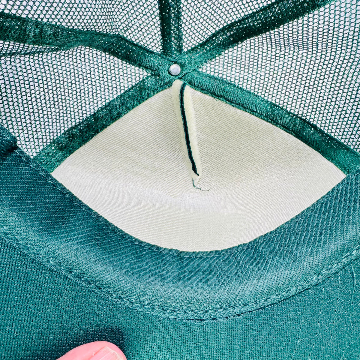 Oliver Tractor Mesh Trucker Hat Green Snapback Sun Cap