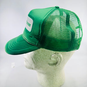 Michigan Farmer Trucker Hat Green Mesh Snapback Vintage