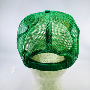 Michigan Farmer Trucker Hat Green Mesh Snapback Vintage