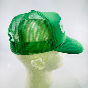 Michigan Farmer Trucker Hat Green Mesh Snapback Vintage