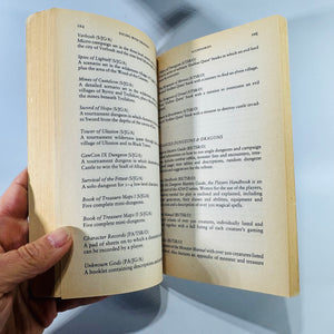 Dicing with Dragons Role-Playing Games Guide Book (1983) — Ian Livingstone | First Plume Printing, Fantasy Gaming Nonfiction