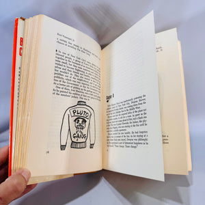 Vintage Literary Satire — Breakfast of Champions (1973) — Kurt Vonnegut Jr. | Book Club Edition with Author Drawings