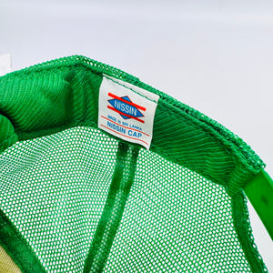 John Deere Nothing Runs Like a Deere Trucker Hat Green Mesh