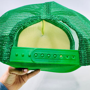 John Deere Nothing Runs Like a Deere Trucker Hat Green Mesh