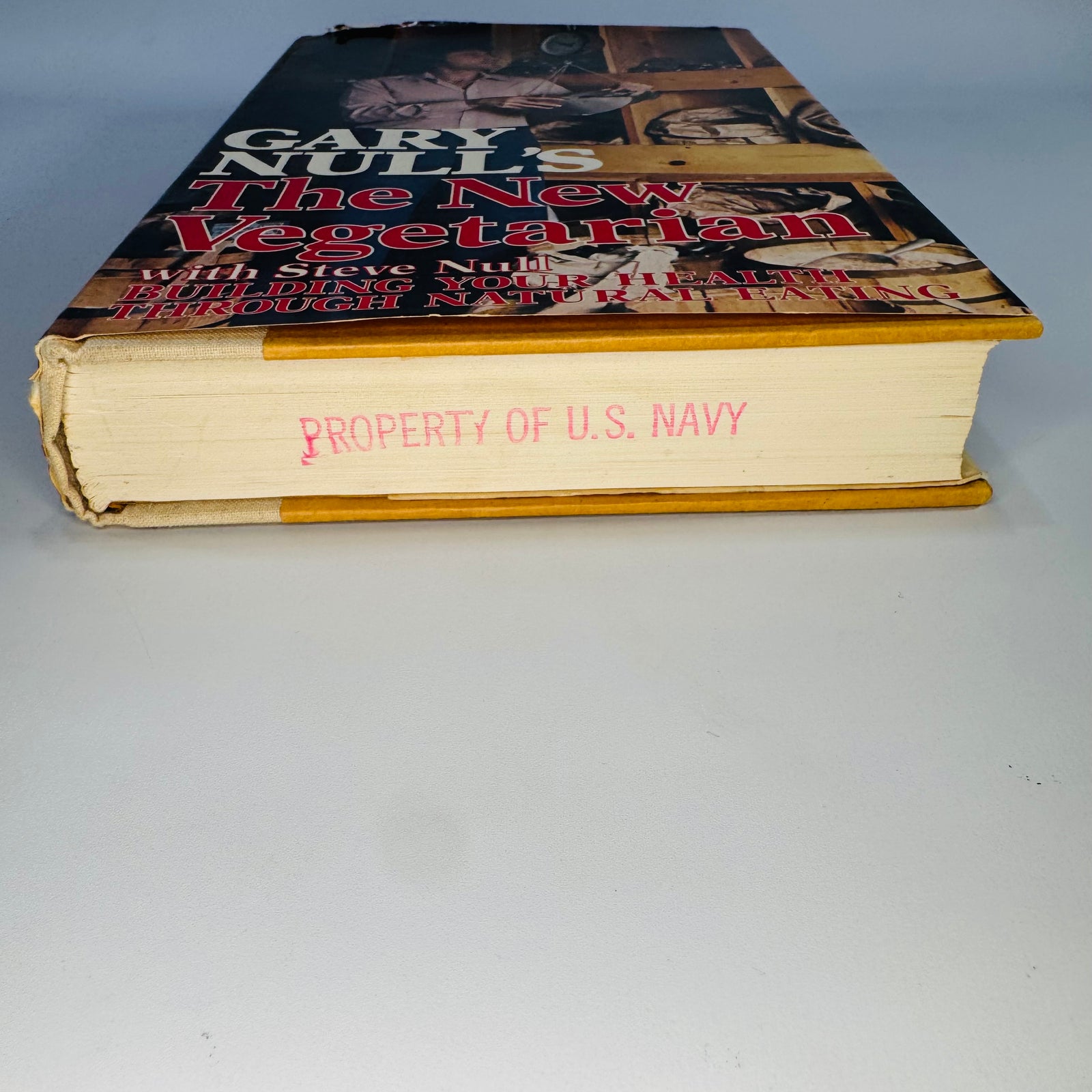 Vintage Health & Nutrition Book — The New Vegetarian (1978) — Gary Null with Steve Null | First Edition, Vegetarian Nutrition