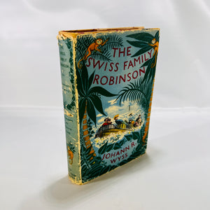 Swiss Family Robinson by Johann R. Wyss illustrated by Mervyn Peake 1957 The Heirloom Library