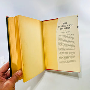 The Four of Hearts by Ellery Queen Grosset & Dunlap Madison Square Hardcover with Dust Jacket