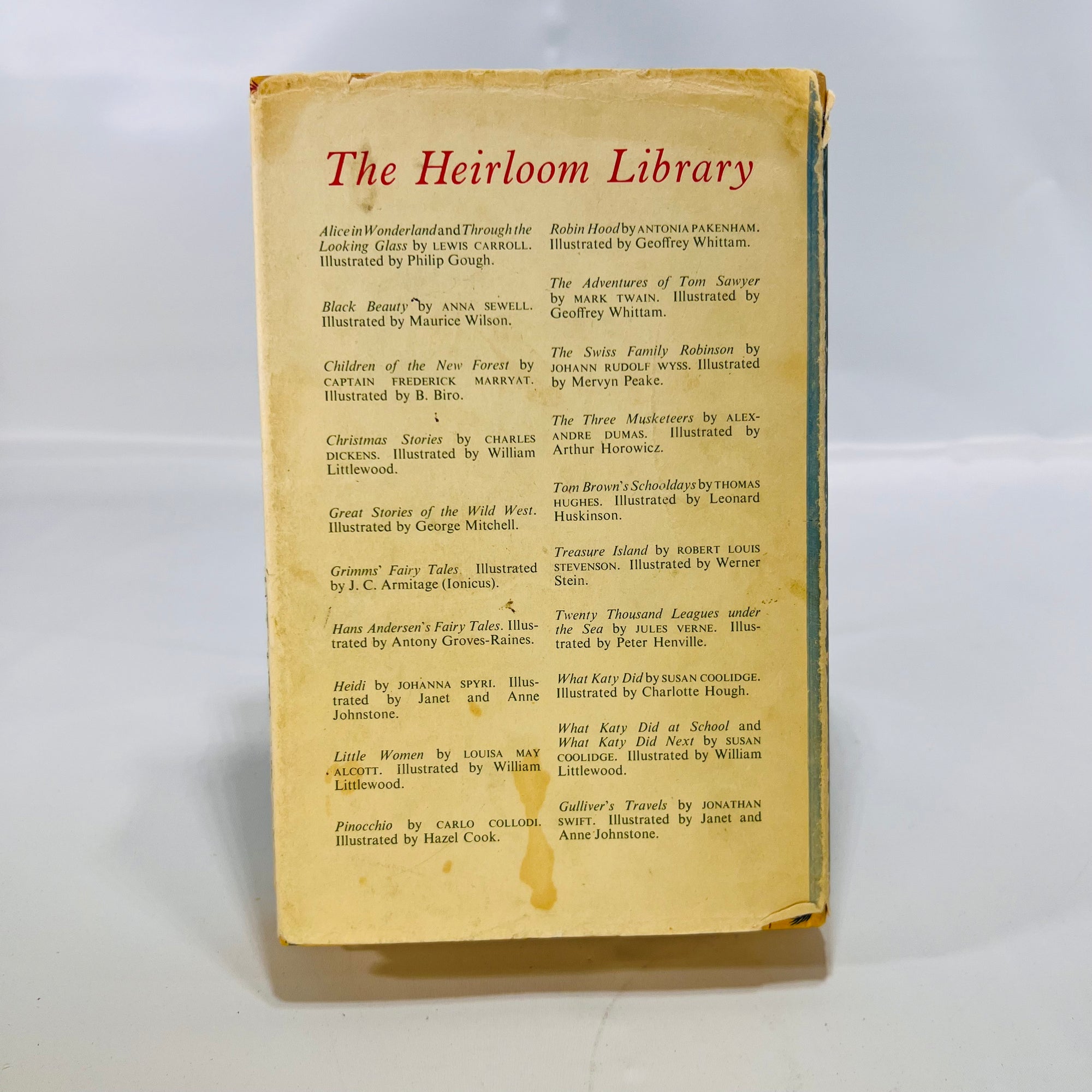 Swiss Family Robinson by Johann R. Wyss illustrated by Mervyn Peake 1957 The Heirloom Library