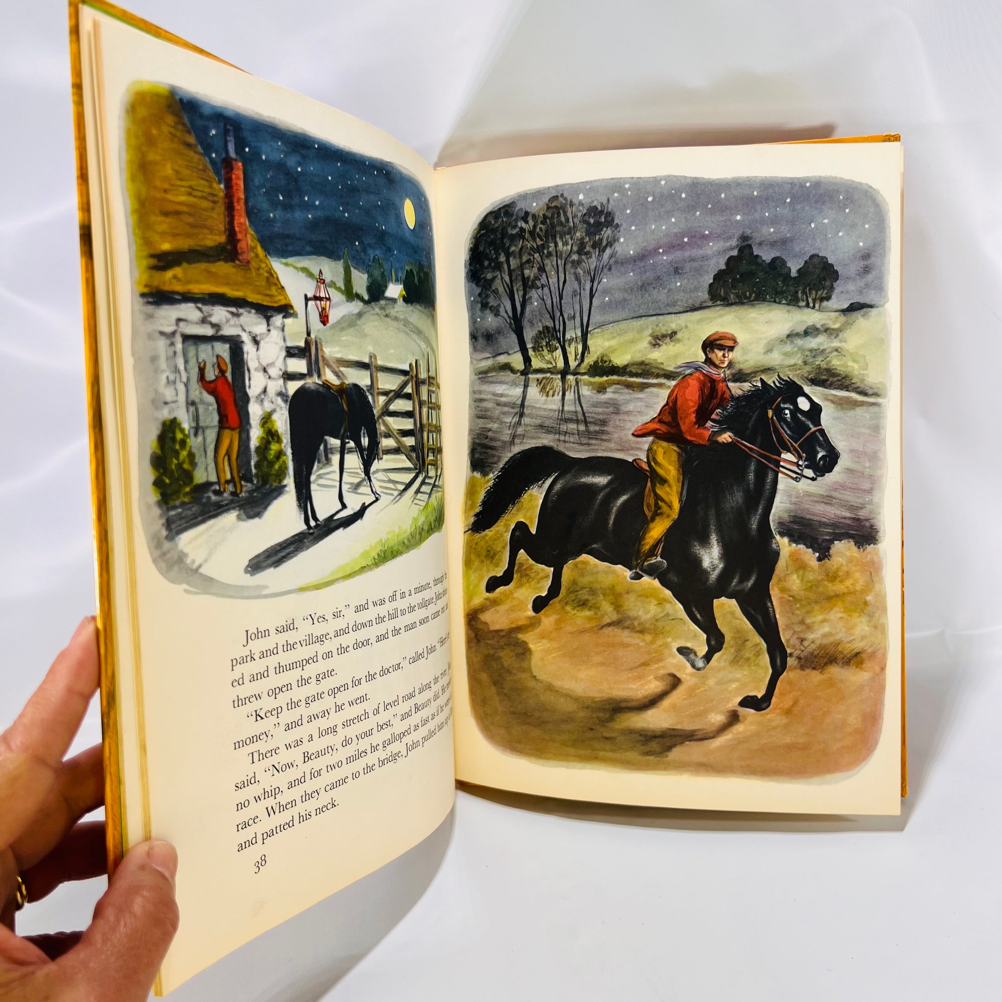 Black Beauty by Anna Sewell Adapted by Eleanor Graham Vance Illustrated by Phoebe Erickson 1949 Random House